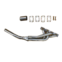 Collecteurs d'échappement en acier inoxydable poli, soudés TIG, à montage direct pour BMW E30 318I 89-91, E36 318IS 92-98 & 318TI Z3