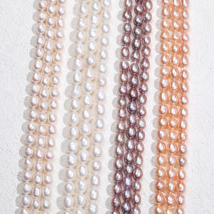 ไข่มุกน้ำจืดธรรมชาติจากผู้ผลิตโดยตรง แสงสว่างสวยงาม ไข่มุกเปลือยกึ่งสำเร็จรูป สำหรับงาน DIY ไข่มุกแบบเม็ด - Product Image 2