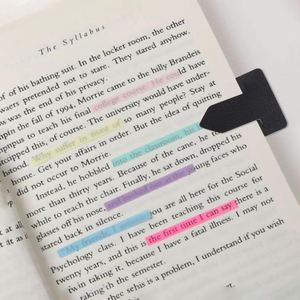 Arrow Shaped Design <b>Bookmark</b> Colorful Markers Page Clips for Office Reading Supplies - Product Image 5