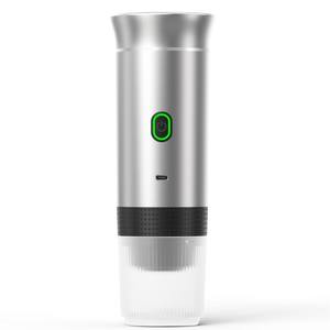 เครื่องชงกาแฟเอสเปรสโซ่อิตาลีแบบพกพา<span class=keywords><strong>ปั๊ม</strong></span>ความร้อนแบบไร้สายด้วยมือ/แบตเตอรี่/USB ขับเคลื่อนสำหรับการเดินทาง - Product Image 4