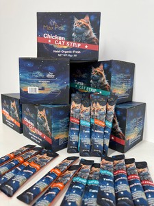 Directo de fábrica 16G <span class=keywords><strong>Cat</strong></span> Treats Varios sabores Wet Snack Liquid Strip Golosinas para gatos de alta calidad - Product Image 4
