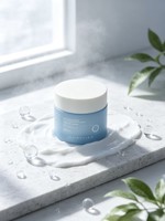 Crème hydratante riche Polaire, hydratation longue durée, effets antioxydants et anti-âge, texture gel, non collante, sérum de base