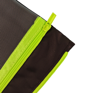 Kinh Doanh nhiều khoang A4 Polyester lưới đôi dây kéo mở rộng tập tin Túi customdocument túi màu đen - Product Image 4