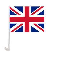 Bandera Decorativa Personalizada para Ventana de Auto, Rectangular, Resistente al Viento, Deportiva, Impresión Digital en Poliéster, 30x45cm