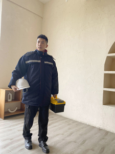 Chaqueta de trabajo de seguridad Hi Viz personalizada de alta calidad para hombres logotipo bordado PRIMAVERA/otoño/invierno temporada algodón/tela de poliéster - Product Image 2