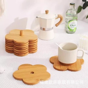 Bamboo heat-insulating <b>mat</b>, placemat, Chinese style placemat, bowl <b>mat</b>, <b>plate</b> <b>mat</b>, heat-resistant and anti-scalding casserole - Product Image 3