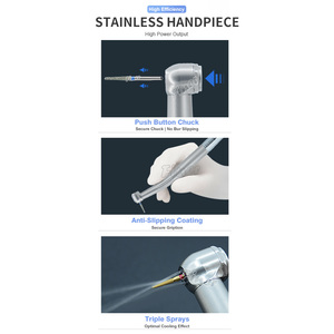 Máquina de limpieza Pieza de mano dental Turbina de alta velocidad Pieza de mano dental Escalador dental Pieza de mano - Product Image 4