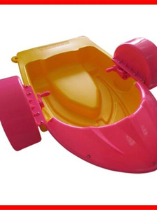 Bote de Pedales Plegable Portátil de Plástico para Piscina o <span class=keywords><strong>Mar</strong></span>, Bote Tradicional de Remo Manual para Diversión Acuática en la Playa - Product Image 2
