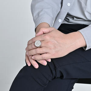 Fashion <b>Rings</b> Men's Knight Design Stainless Steel 18K Gold Plated Animal Pattern Gift Jewelry - Product Image 4