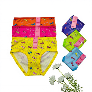 Amysi 189-18 #   Celana Dalam Boyshort Sutra Susu Tipis Motif Lucu untuk Remaja Putri Usia 10-15 Tahun - Product Image 2