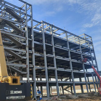 Pembangun Bangunan Baja Profesional Struktur Baja Bertingkat Holon Buildings Material Struktur Baja Kolom-H untuk Resort