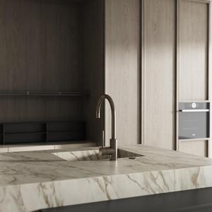 <span class=keywords><strong>Cucina</strong></span> di Design in PVC Leggero e Intelligente, Realizzata su Misura in Cina - Product Image 5