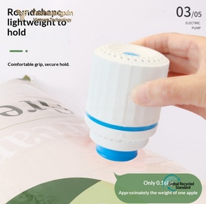 Electric Air Pump for Household Vacuum Storage <b>Bags</b>, Mini Vacuum Suction Pump for <b>Compression</b> <b>Bags</b> - Product Image 5