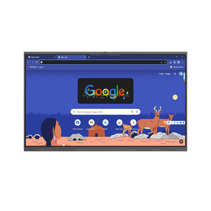 65/75/86/100/110英寸手指多点触摸屏智能液晶显示会议室电子数字交互式智能白板 - Product Image 3