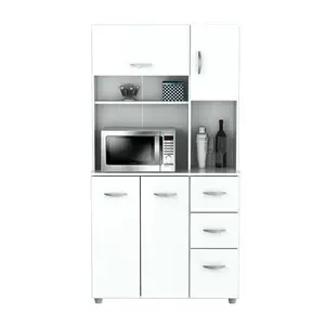 2022 High Quality Wood Multifunctional Large Storage Space Kitchen Cupboards Cabinet