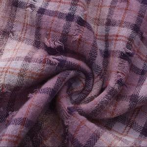 Camicie di <span class=keywords><strong>Flanella</strong></span> a Maniche Lunghe da Uomo Personalizzate OEM in Cotone Pesante Oversize a Quadri di Alta Qualità con Strass Effetto Consumato Stile Streetwear - Product Image 3