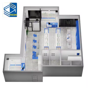 Vetrina medica di alta qualità negozio di farmacia scaffali per farmacia - Product Image 6