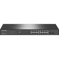 Router Gigabit PoE Todo en Uno TP-Link TL-R4218GPE-AC con Controlador AC Integrado, Gestión de 50 APs, Montaje en Rack 1U, Balanceo de Carga Multi-WAN