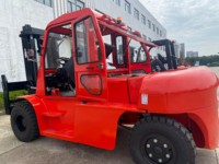 Chariot élévateur à palettes diesel 10T tout-terrain, garantie 3 ans, marque GP, fournisseur de qualité à Shanghai, prix avantageux