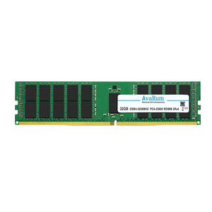 Mémoire serveur RAM DDR4 32 Go 3200 MHz ECC Registered RDIMM MEMDR432LHL02ER32 pour systèmes EPYC Xeon - Product Image 1