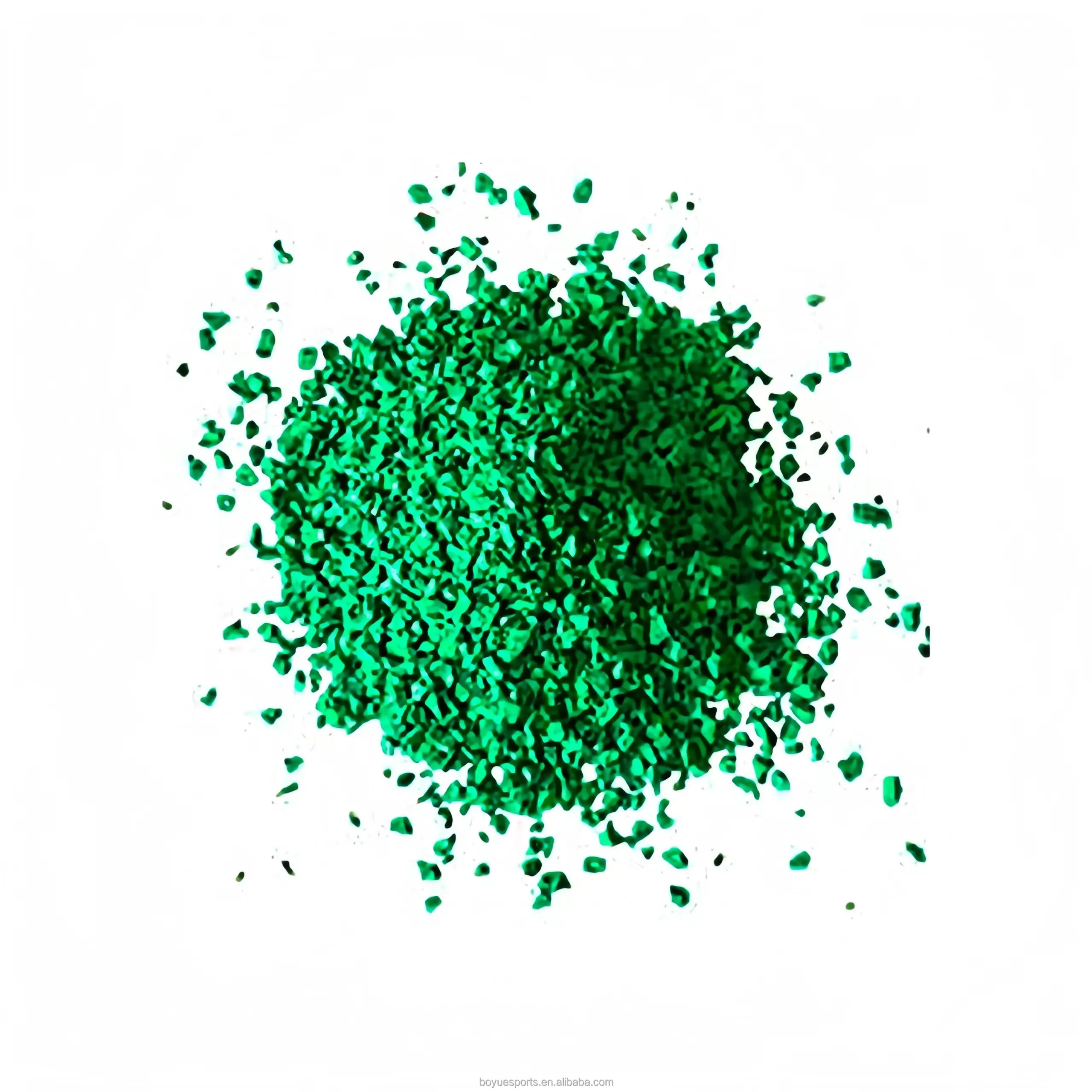 1-4mm màu xanh lá cây màu đen EPDM nhân tạo Turf infill hạt cao su