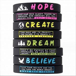 NUEVA Pulsera de Silicona Personalizada de Diseño OEM Ecológico, Suministro de Fábrica, Pulsera de Goma de Moda Personalizada - Product Image 3
