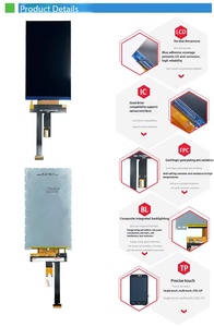 หน้าจอ TFT ขนาด 5.0 นิ้ว ความละเอียด 720X(RGB)*1280 อินเทอร์เฟซ MIPI 2T ชิปขับเคลื่อน ST7703 ความสว่าง 320 องศา มุมมองกว้าง 12LEDS สำหรับการแพทย์และอุตสาหกรรม - Product Image 1