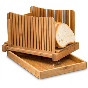เขียงหั่นขนมปังไม้ไผ่ยานซีแบบพับได้ สำหรับใช้ในบ้านและเชิงพาณิชย์ - Product Image 2