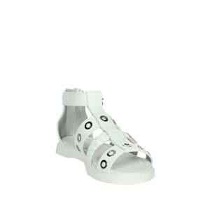 Ferre Girls' <b>Sandal</b> FB-140 White Heeled <b>Sandals</b> - Product Image 5