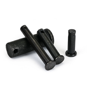 Chốt đầu bằng có lỗ định vị, chốt then hình trụ M3 M4 M5 M6 X 25mm 80mm M8 M10 thép không gỉ SS304 SS316 - Product Image 4