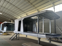 Outlet di Case Prefabbricate di Lusso, Casa Container Moderna a Capsula Spaziale per Ville e Hotel