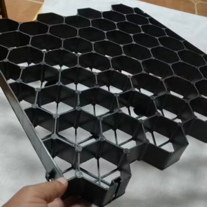 Jnz nhiệm vụ nặng nề HDPE 48mm cỏ paver lưới cho vườn thấm ổ đĩa cách sỏi Lay bê tông bãi đậu xe rất nhiều đất ổn định - Product Image 3