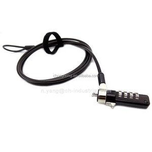 Gran oferta, combinación de dígitos contra robo, cuña, portátil, contraseña Digital negra, bloqueo de <span class=keywords><strong>Cable</strong></span> de seguridad para ordenador portátil, bloqueo para seguridad - Product Image 4