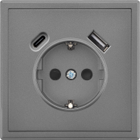 Prise murale standard européenne OEM, prises et interrupteurs Schuko 250V, matériau PC, IP20, solution électrique, boîte ronde française européenne