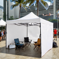Carpa de Exhibición Personalizada Resistente al Viento de 3x3m con Estructura de Acero para Eventos al Aire Libre y Publicidad
