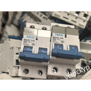 1 ชิ้น TECO เซอร์กิตเบรกเกอร์ BM-63 C20 3P MX AC/DC110-440V ใหม่ - Product Image 1