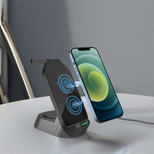 <span class=keywords><strong>TKT</strong></span> Cargador Inalámbrico Universal <span class=keywords><strong>4</strong></span> en <span class=keywords><strong>1</strong></span> de 15W con Carga Rápida PD Tipo-C, Base Magnética USB para Teléfonos Móviles Inteligentes, Auriculares, iPhone - Product Image 2