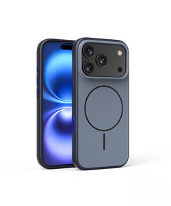 Custodia per <span class=keywords><strong>iPhone</strong></span> 17 16 Pro Max con ricarica wireless magnetica, effetto satinato, pulsante AI per scattare <span class=keywords><strong>foto</strong></span> e protezione posteriore completa - Product Image 6