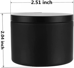 Piccola scatola di latta con coperchi ermetici contenitore per caffè, tè, caramelle, contenitori di latta per tè in foglie sfuse - Product Image 5