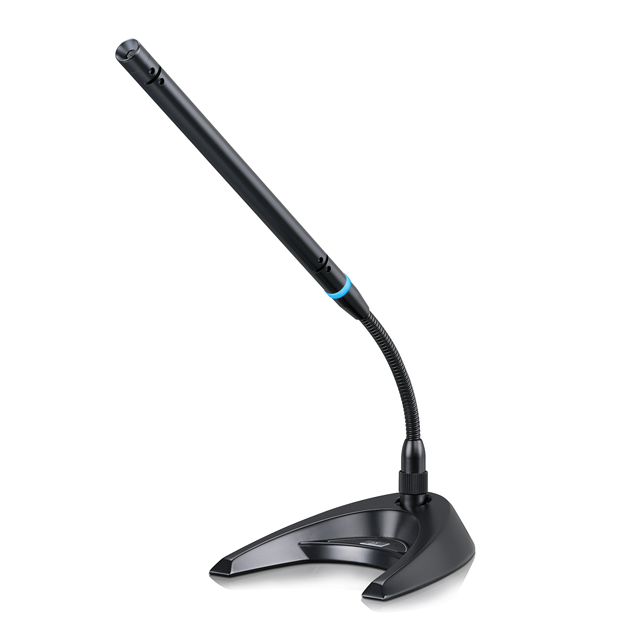 Professional 48V Cardioid Condenser Microphone with XLR Connector for Desktop Use in Conference and Meeting Halls