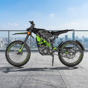 Offroad Motorcycle 3-Speed 3000W <b>72V</b> Lithium <b>Battery</b> Mountain Bike with Waterproof Headlight 24" Wheels - Product Image 3