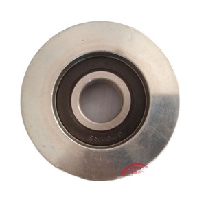 Rouleau de guidage pour main courante d'escalator 70*30*6204 en acier inoxydable, roue de pression pour courroie, roue de guidage électrostatique en acier - Product Image 2