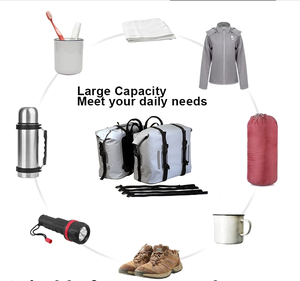 <span class=keywords><strong>Sac</strong></span> latéral de <span class=keywords><strong>moto</strong></span> en PVC imperméable 30L, connectable, pour usage intensif, directement de l'usine - Product Image 5