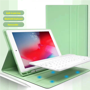 Étui Clavier en Gros pour <span class=keywords><strong>iPad</strong></span> 10e Génération 10.9 <span class=keywords><strong>2022</strong></span> et <span class=keywords><strong>iPad</strong></span> A16 11e Génération 2025 – Housse Intelligente en Cuir PU avec Support pour Crayon - Product Image 2