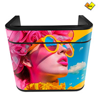 Écrans LED personnalisés Qray LED P2.5 avec luminosité de 1000 cd et gamme de couleurs Adobe RGB 98% pour bars, lieux de DJ, hôtels et salons de beauté