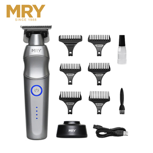 MRY-Tondeuse à cheveux électrique 5 en 1 étanche, rechargeable par USB, rasoir pour le corps, <span class=keywords><strong>kit</strong></span> de toilettage de la <span class=keywords><strong>barbe</strong></span>, lavable, pour hommes - Product Image 6
