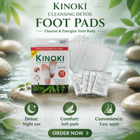JUJUYN Patchs Relaxants pour les Pieds à la Poudre de Vinaigre et Vitamine C, Détoxifiants, Favorisant le Sommeil, Certifiés CE, Feuilles Adhésives 6x8cm, Soins de Santé