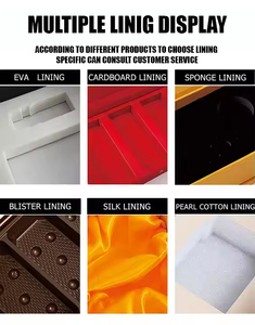 صناديق هدايا فاخرة من الورق المقوى قابلة لإعادة التدوير وصديقة للبيئة مع إغلاق مغناطيسي وشعار مخصص - Product Image 5