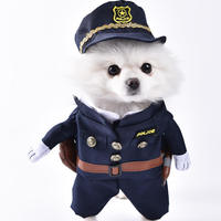 Vêtements de déguisement pour animaux de compagnie, costume de pirate corsaire amusant pour chien et chat, vêtements d'hiver pour animaux de compagnie, vente chaude