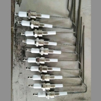 Électrode d'allumage en céramique à prix d'usine, bougie d'allumage, électrode de niveau d'eau pour chaudière, filetage 1/2 NPT, tige de 40 cm, 4,4 mm, 1 MPA